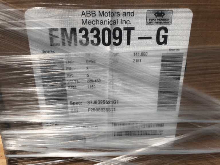 Baldor Motor EM3309T-G