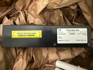 COURSER Comax System Laser Power Supply 92-210401