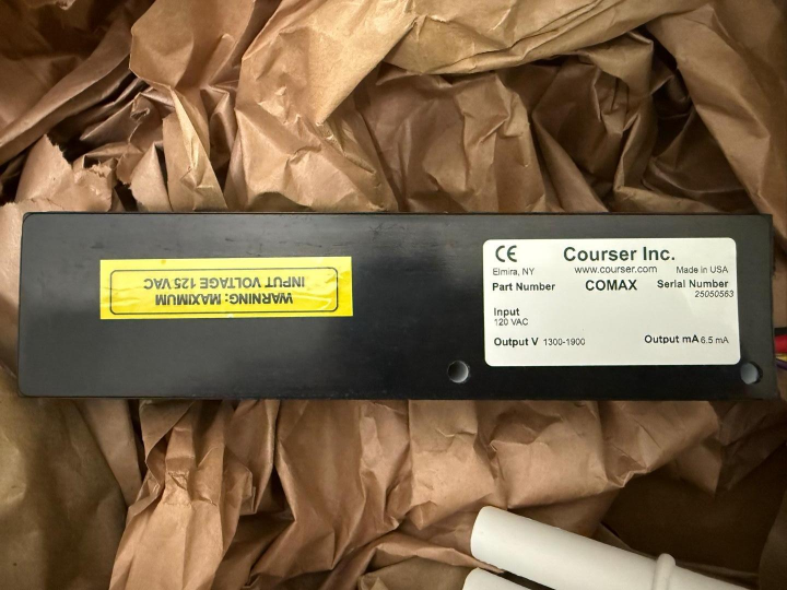 COURSER Comax System Laser Power Supply 92-210401